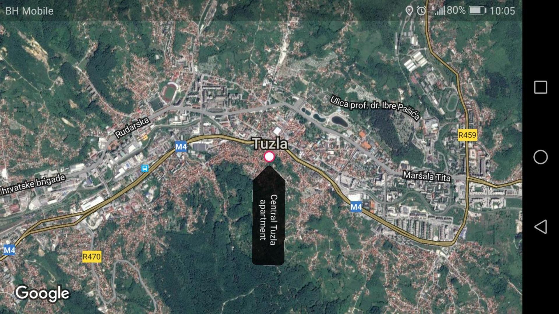 Central Tuzla Apt - Free Parking Bagian luar foto